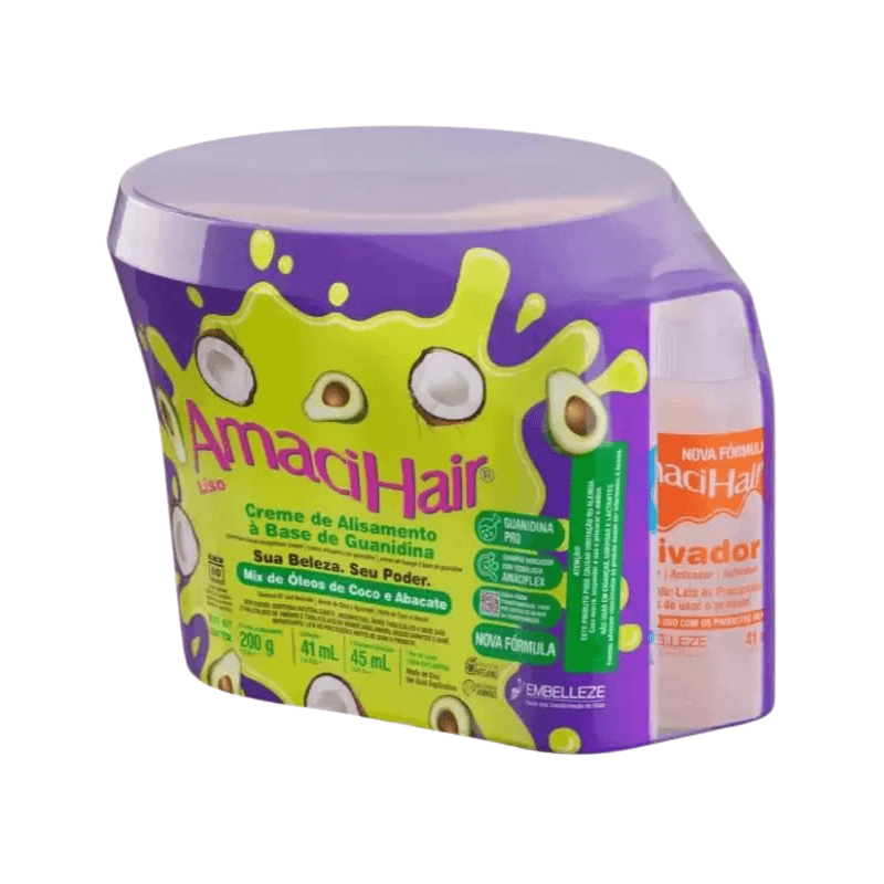 Creme Alisante Amacihair Liso Baldinho 220G.png